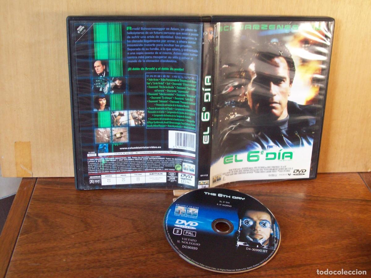 Cine: EL 6&ordm; DIA - ARNOLD SCHWARZENEGGER - MICHAEL RAPAPORT -ROBERT DUVAL - DVD
