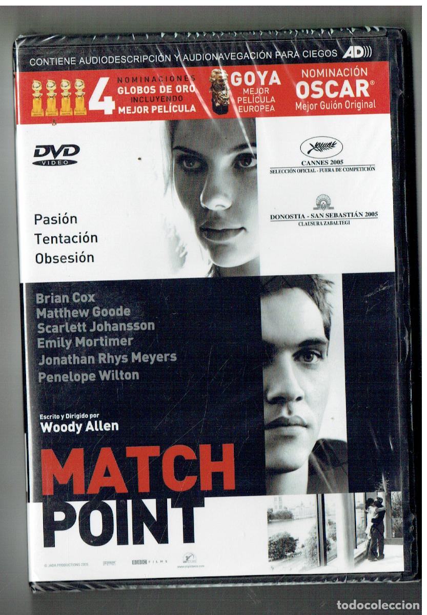 Cine: DVD. MATCH POINT. WOODY ALLEN. PRECINTADO. (&Ntilde;/200.1)