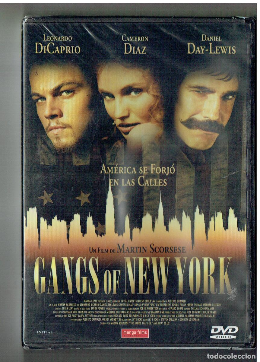 Cine: DVD. GANGS OF NEW YORK. LEONARDO DE CAPRIO. PRECINTADO. (&Ntilde;/200.1)