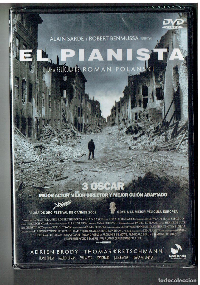 Cine: DVD. EL PIANISTA. ROMAN POLANSKI. PRECINTADO. (&Ntilde;/200.1)