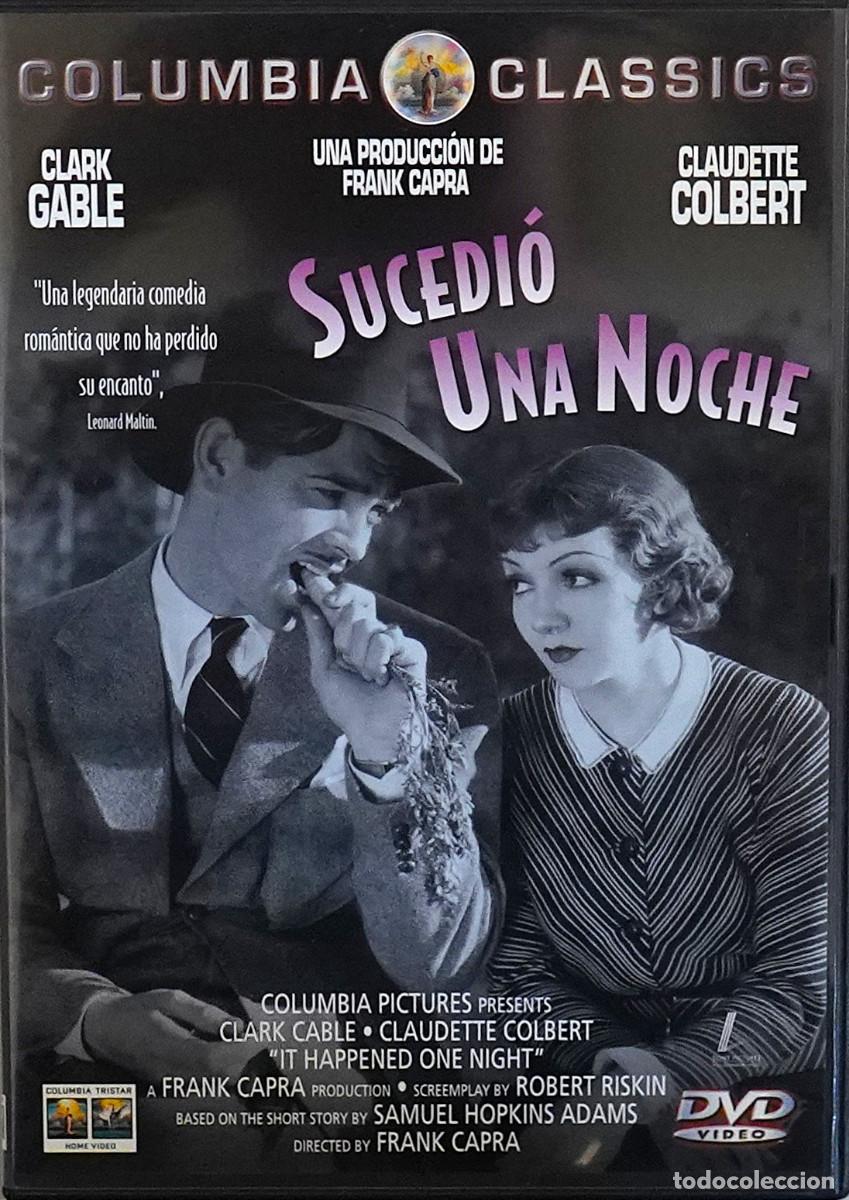 Cine: Sucedi&oacute; una noche (Frank Capra, 1934, Clark Gable, Claudette Colbert, Walter Connolly) (ver fotos)