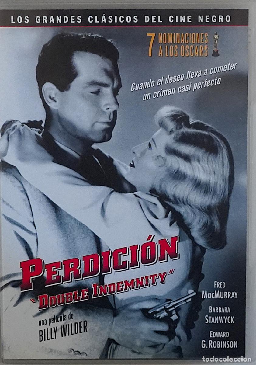 Cine: Perdici&oacute;n (Billy Wilder, 1944, Fred MacMurray, Barbara Stanwyck, Edward G. Robinson) (ver fotos)