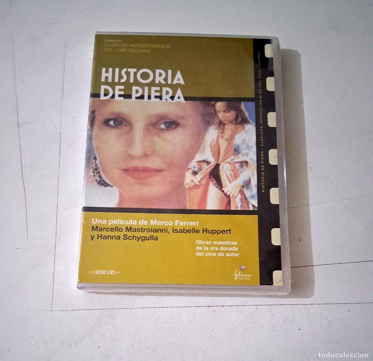 Cine: DVD &rdquo;HISTORIA DE PIERA&rdquo; MARCO FERRERI MARCELLO MASTROIANNI ISABELLE HUPPERT