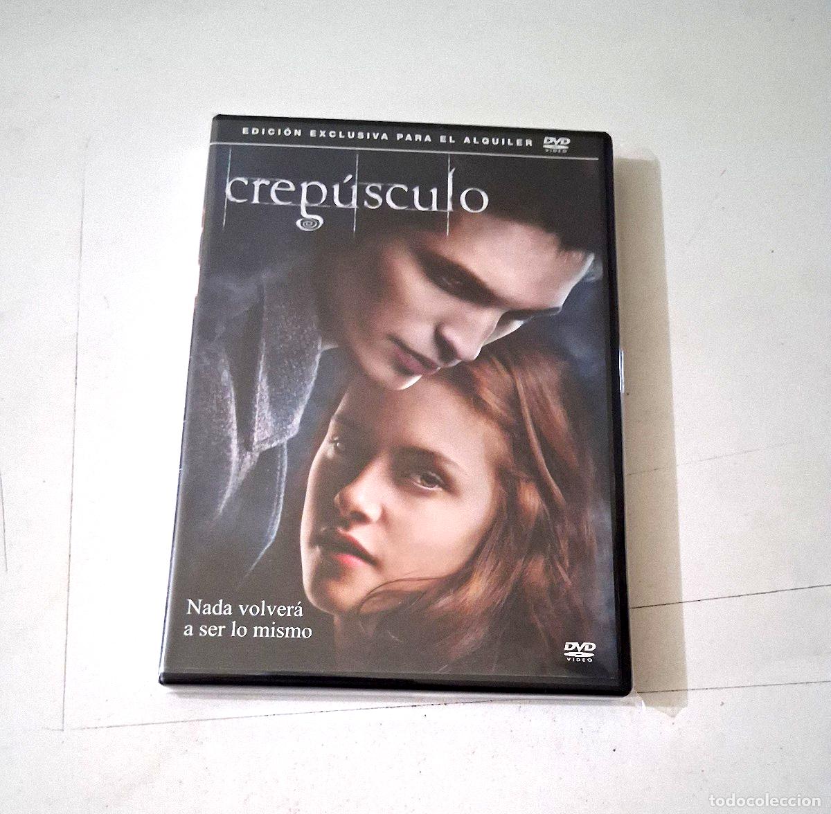 Cine: DVD &rdquo;CREPUSCULO&rdquo; COMO NUEVO EDICION ALQUILER SIN PEGATINAS EXTRA EXCLUSIVO