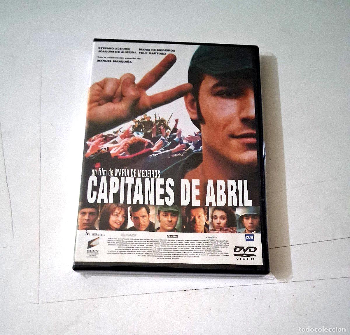 Cine: DVD &rdquo;CAPITANES DE ABRIL&rdquo; MARIA DE MEDEIROS STEFANO ACCORSI JOAQUIM DE ALMEIDA FE