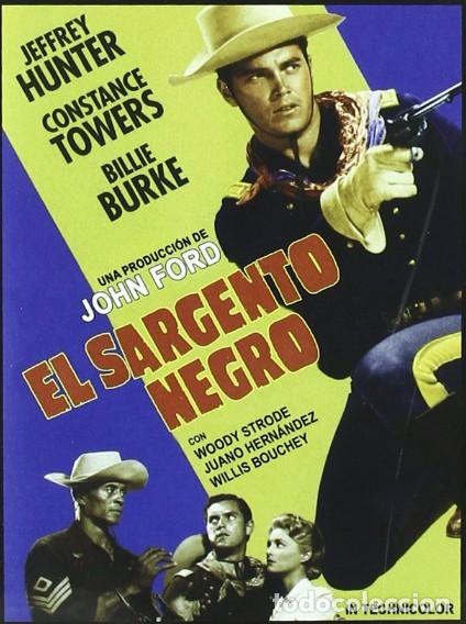Cine: El Sargento Negro DVD Como nuevo