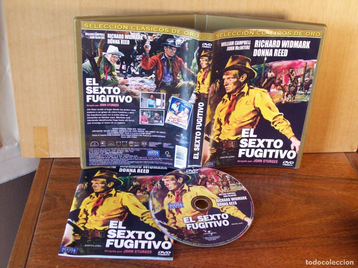 Cine: EL SEXTO FUGITIVO - RICHARD WIDMARK - DONNA REED - JOHN McINTIRE -WILLIAM CAMPBELL - DVD