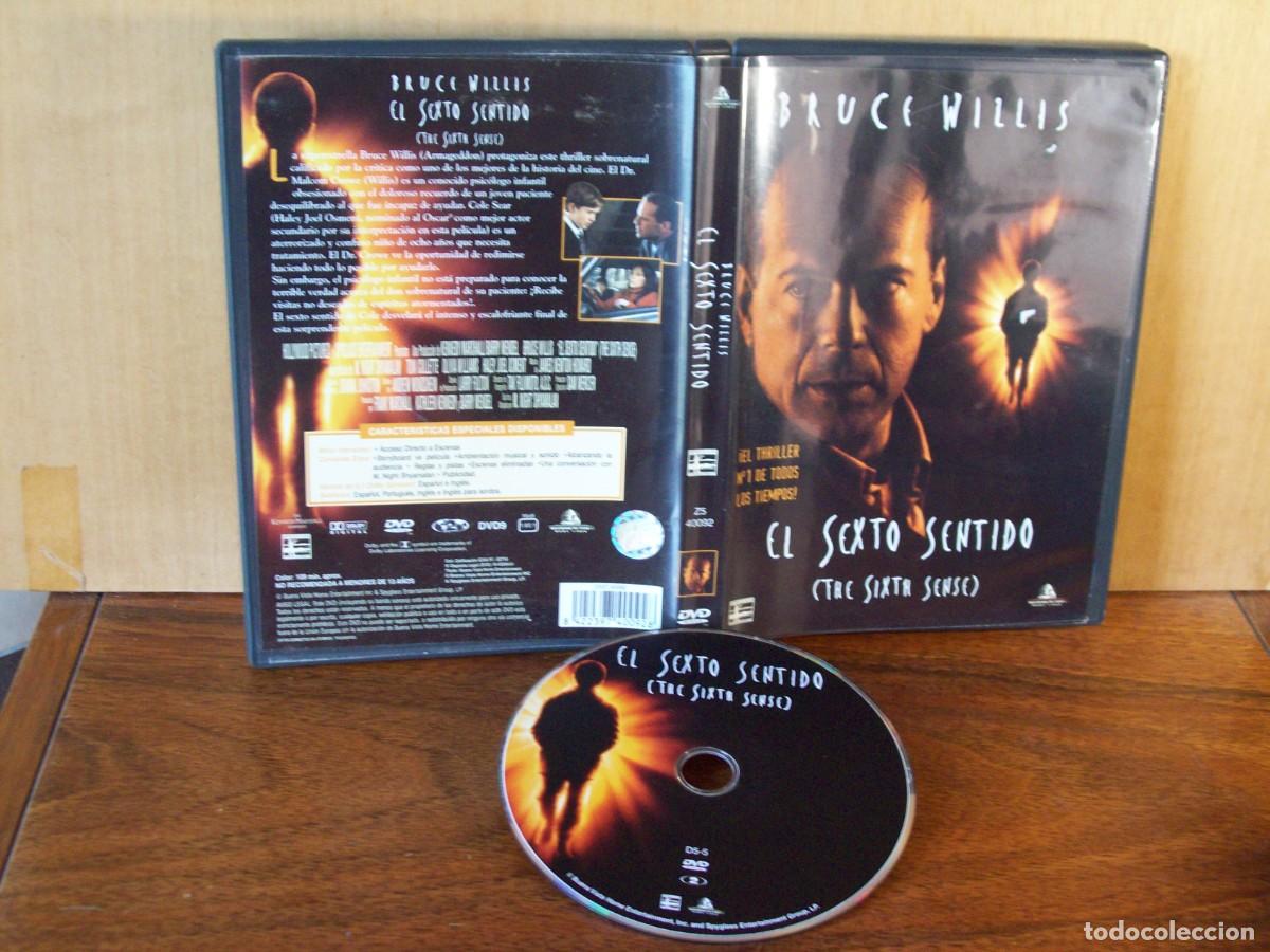 Cine: EL SEXTO SENTIDO - BRUCE WILLIS - TONI COLLETTE - OLIVIA WILLIAMS - HALEY JOEL OSMENT - DVD