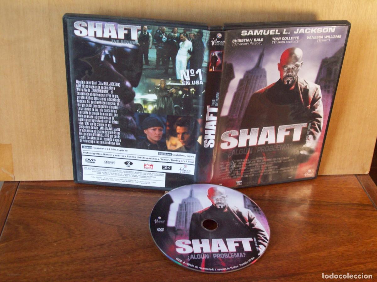 Cine: SHAFT (ALGUN PROBLEMA) - SAMUEL L. JACKSON - CHRISTIAN BALE - TONI COLLETTE - DVD