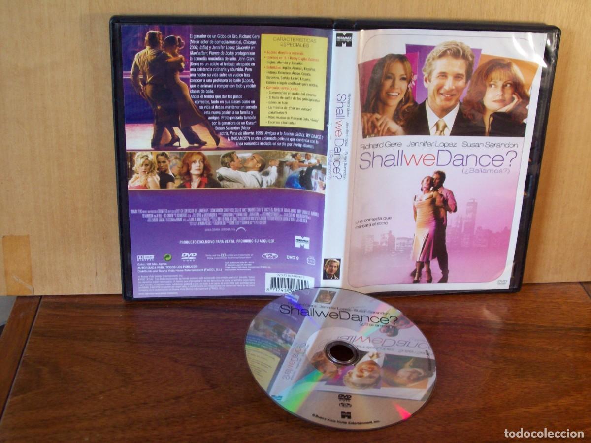 Cine: SHALL WE DANCE (BAILAMOS) - RICHARD GERE - JENNIFER LOPEZ - SUSAN SARANDON - DVD