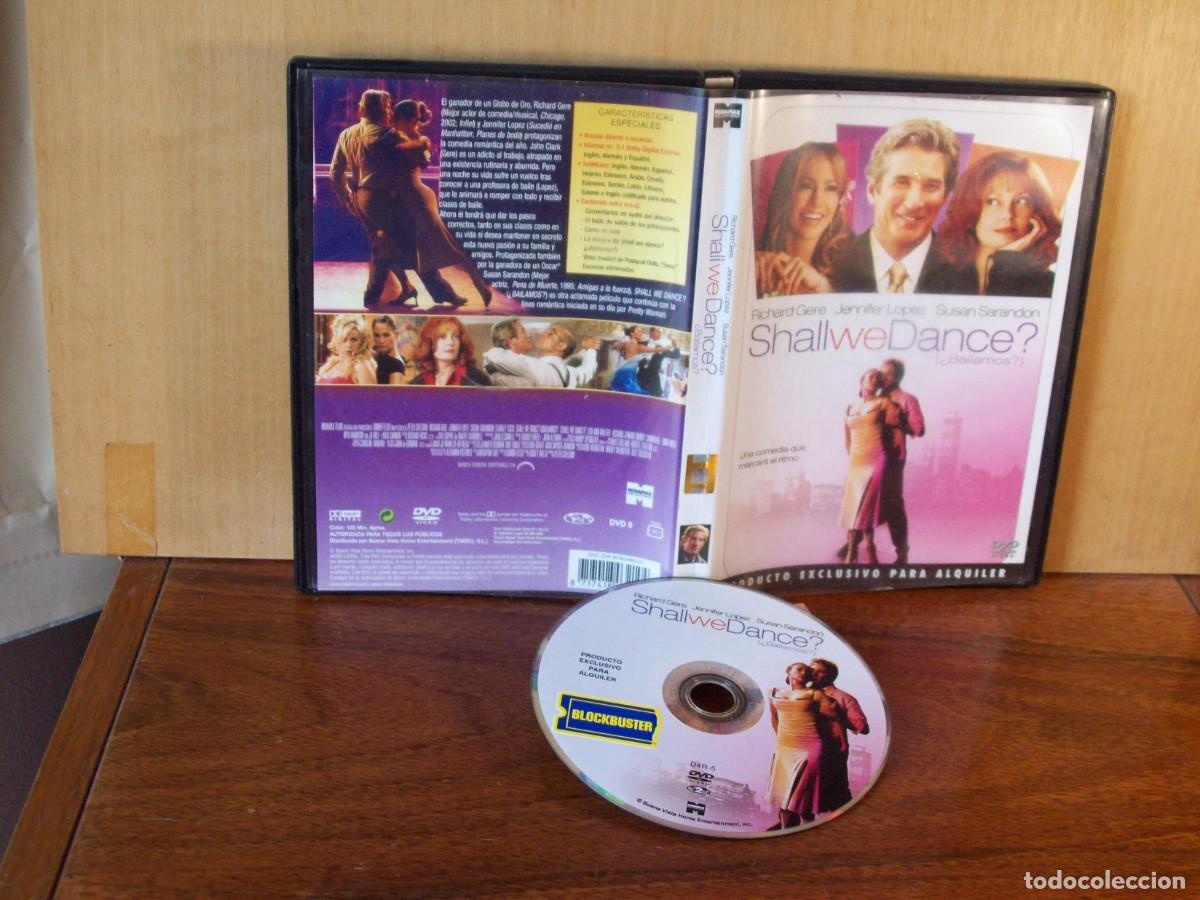 Cine: SHALL WE DANCE (BAILAMOS) - RICHARD GERE - JENNIFER LOPEZ - DVD EDICION ALQUILER