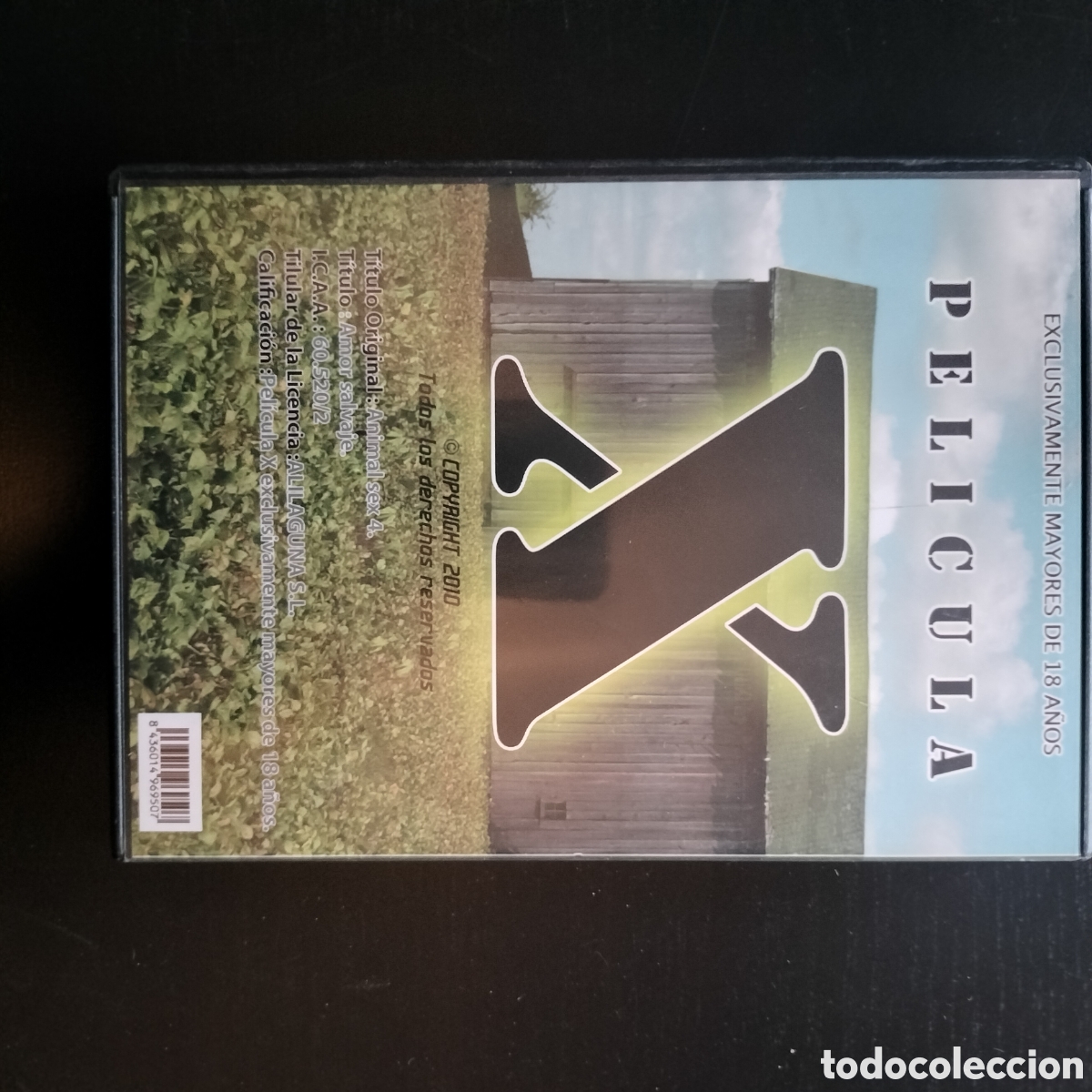 Cine: amor salvaje dvd pel&iacute;cula x