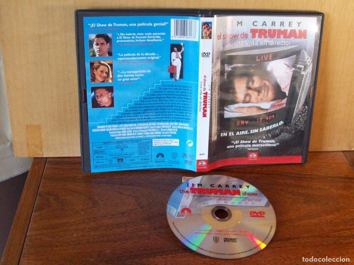 Cine: EL SHOW DE TRUMAN (UNA VIDA EN DIRECTO) - JIM CARREY - LAURA LINNEY - DVD
