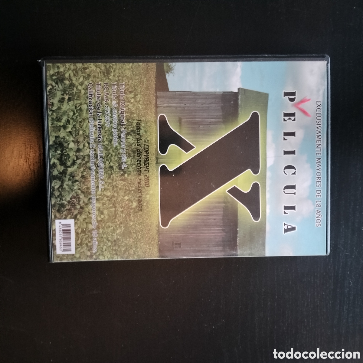 Cine: a cuatro patas DVD x