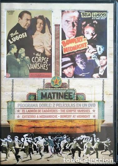 Cine: matinee El ladr&oacute;n de cad&aacute;veres / Entierro a medianoche