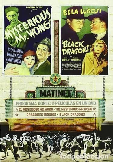 Cine: matinee El misterioso Mr. Wong + Dragones negros