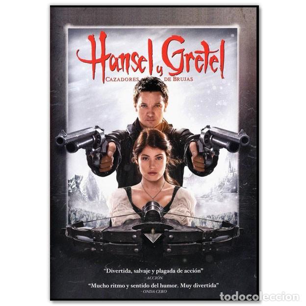 Cine: HANSEL Y GRETEL CAZADORES DE BRUJAS DVD (Fant&aacute;stico, Terror)
