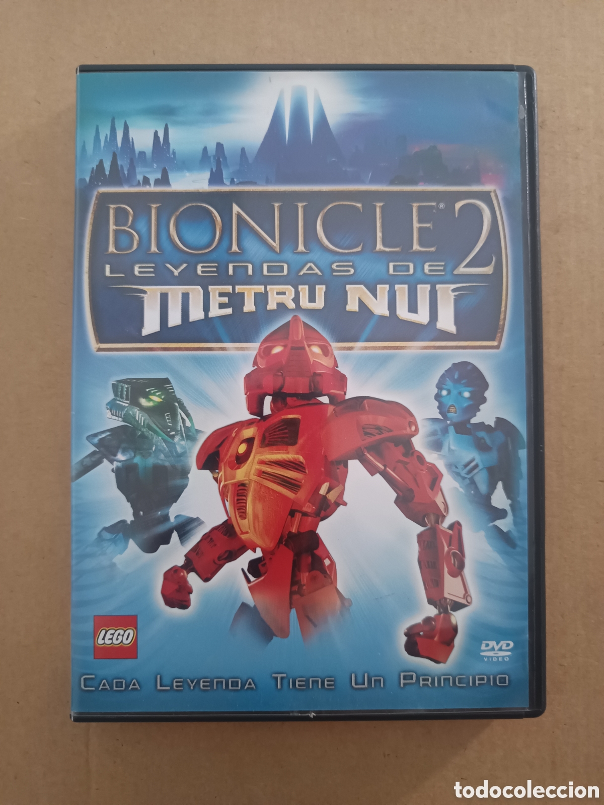 Cine: {&deg;_&deg;} DVD Bionicle 2: Leyenda de Metru Nui (Lego/Miramax, 2004). 'Cada Leyenda Tiene un Principio'.