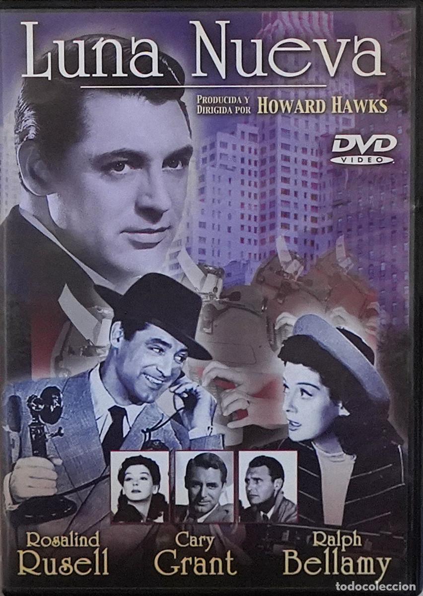 Cine: Luna nueva (Howard Hawks, 1940, Cary Grant, Rosalind Russell, Ralph Bellamy) (ver fotos)