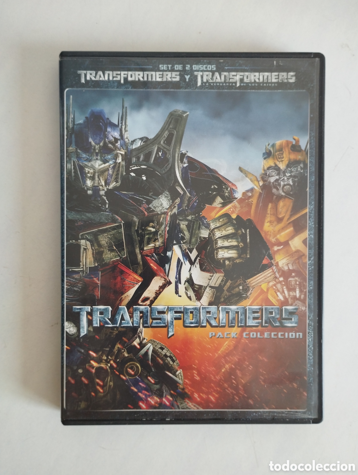 Cine: 2 PEL&Iacute;CULAS DVD TRANSFORMERS Y TRANSFORMERS LA VENGANZA DE LOS CAIDOS