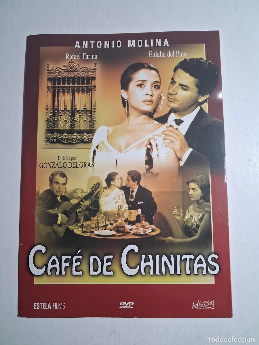 Cine: dvd caf&eacute; de chinitas. antonio molina. eulalia del pino. 80 min caja cart&oacute;n (seminueva)