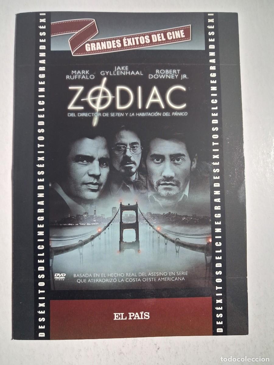 Cine: dvd zodiac. mark buffalo. 151 min caja cart&oacute;n (seminueva)