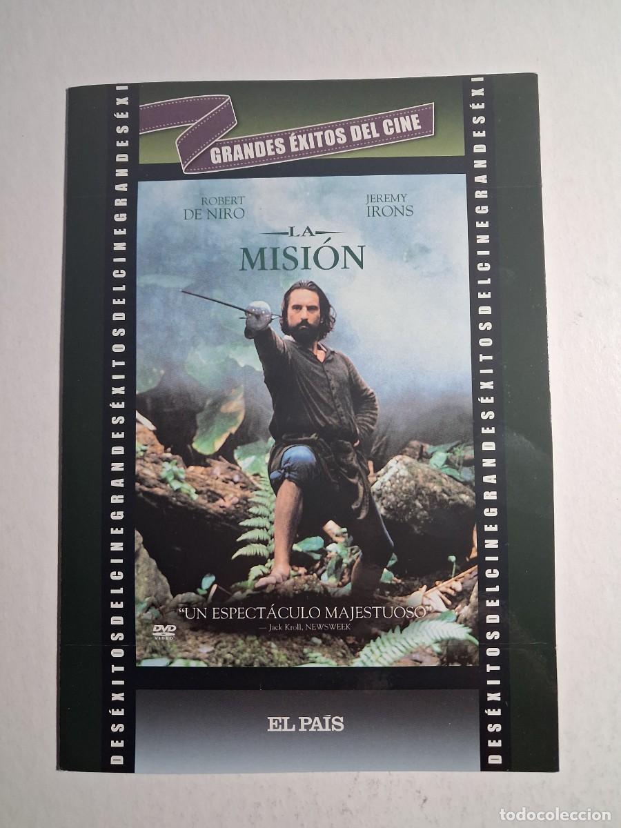 Cine: dvd la misi&oacute;n. robert de niro. jeremy irons. 120 min. caja cart&oacute;n (seminuevo)