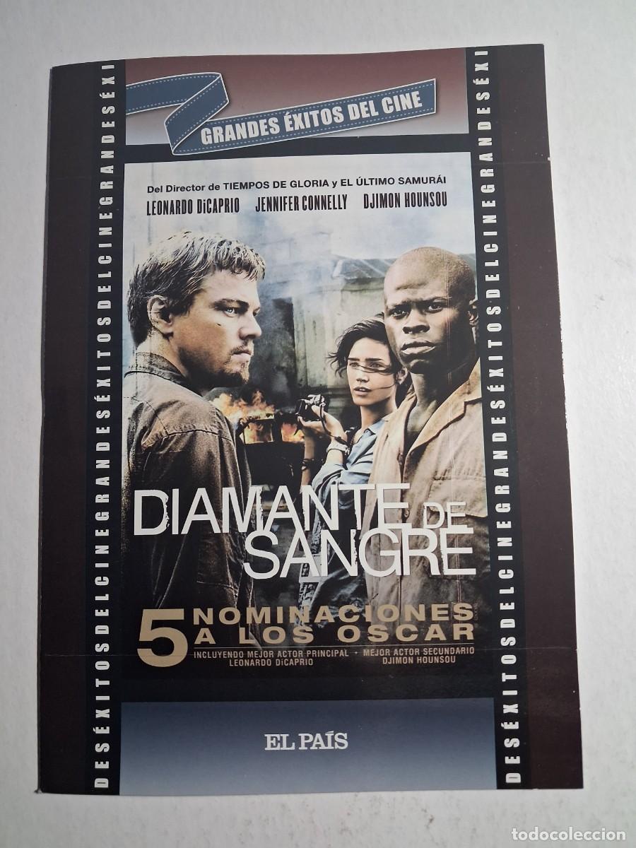 Cine: dvd diamante de sangre. leonardo dicaprio. 137 min. caja cart&oacute;n (buen estado)