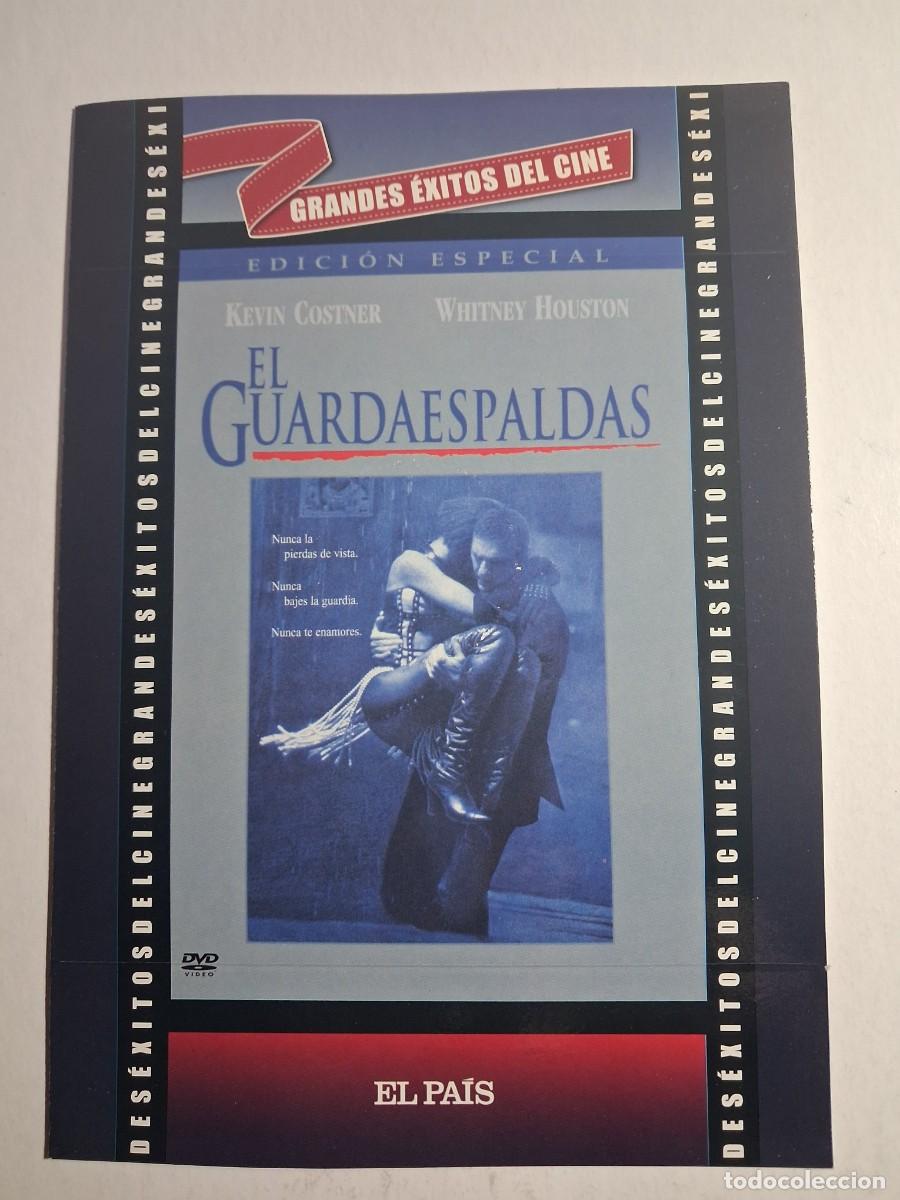 Cine: dvd el guardaespaldas. kevin costner. whitney houston. 120 min. caja cart&oacute;n (seminuevo)
