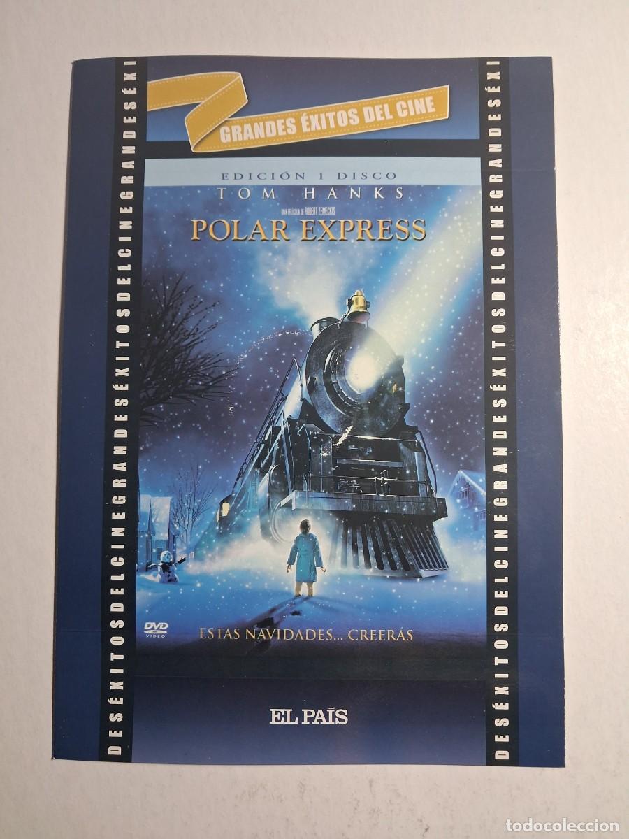 Cinema: dvd polar express. tom hanks. 104 min caja cart&acute;&ntilde;on (seminuevo)
