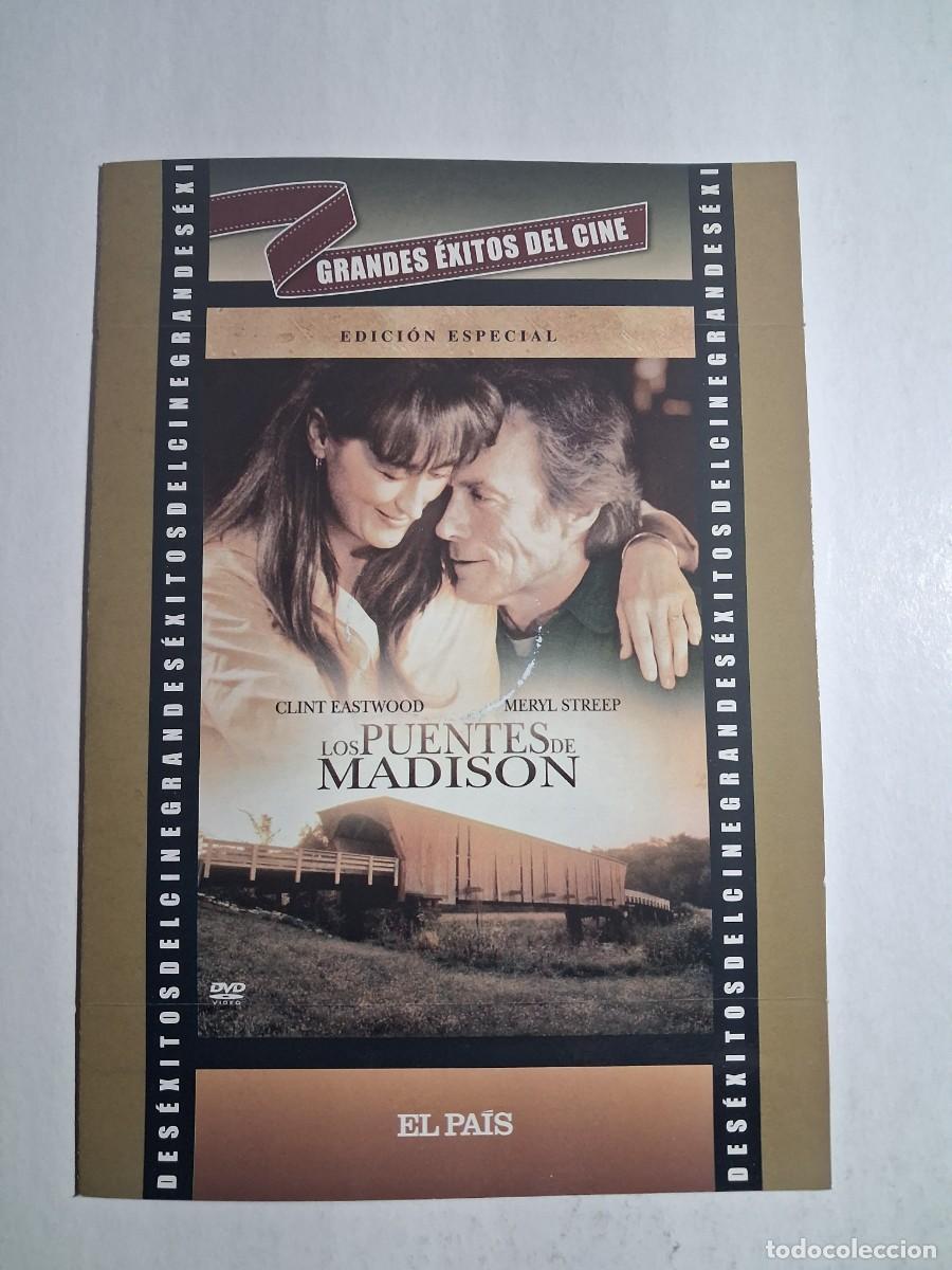 Cinema: dvd los puentes de madison. clint eastwood. meryl streep.129 min caja cart&oacute;n (seminuevo)