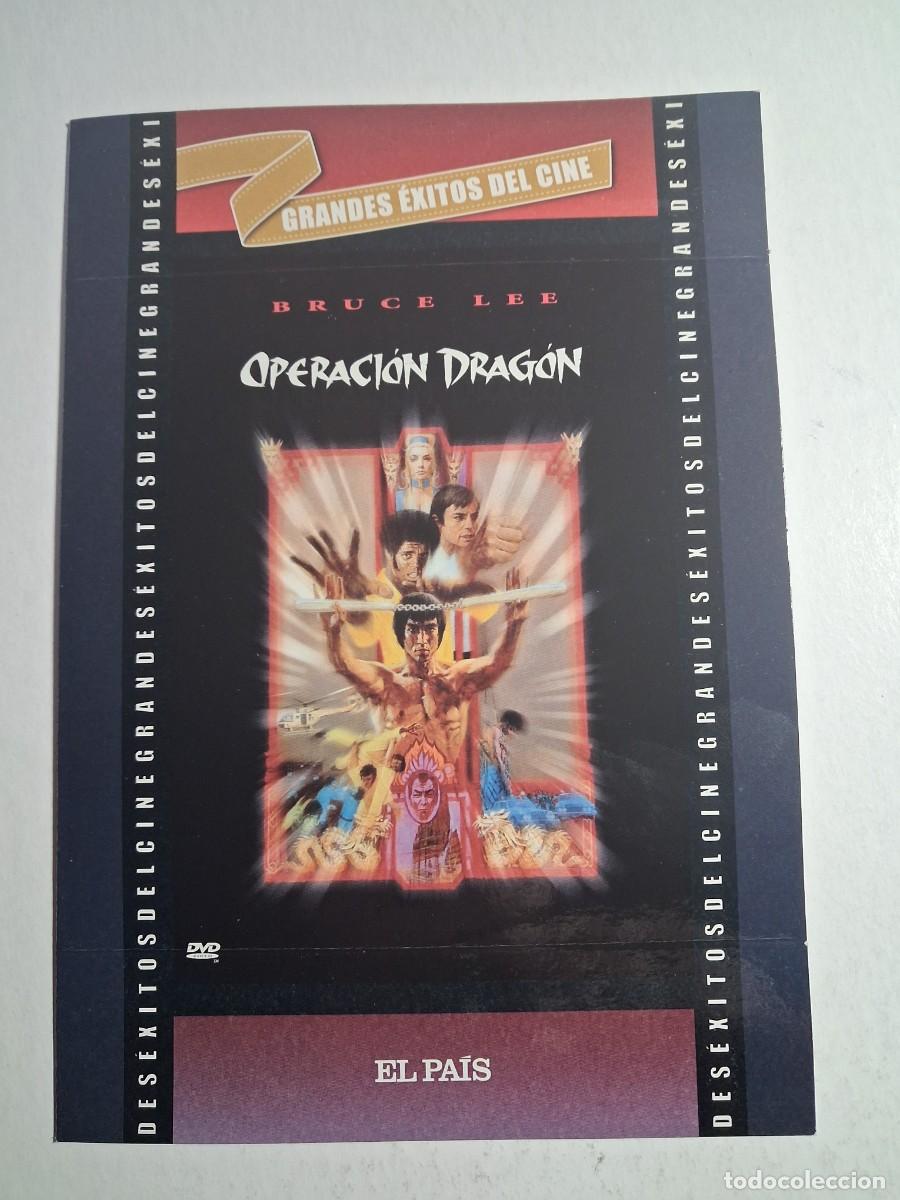 Cine: dvd operaci&oacute;n drag&oacute;n. bruce lee. 91 min caja cart&oacute;n (seminuevo)