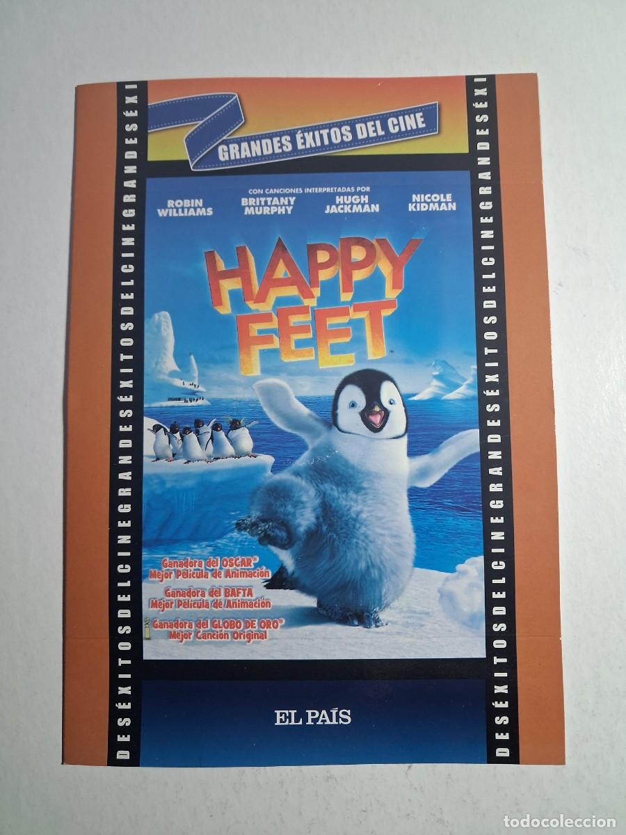 Cine: dvd happy feet. robin willians. nicole kidman (canciones). 104 min. caja cart&oacute;n (seminuevo)
