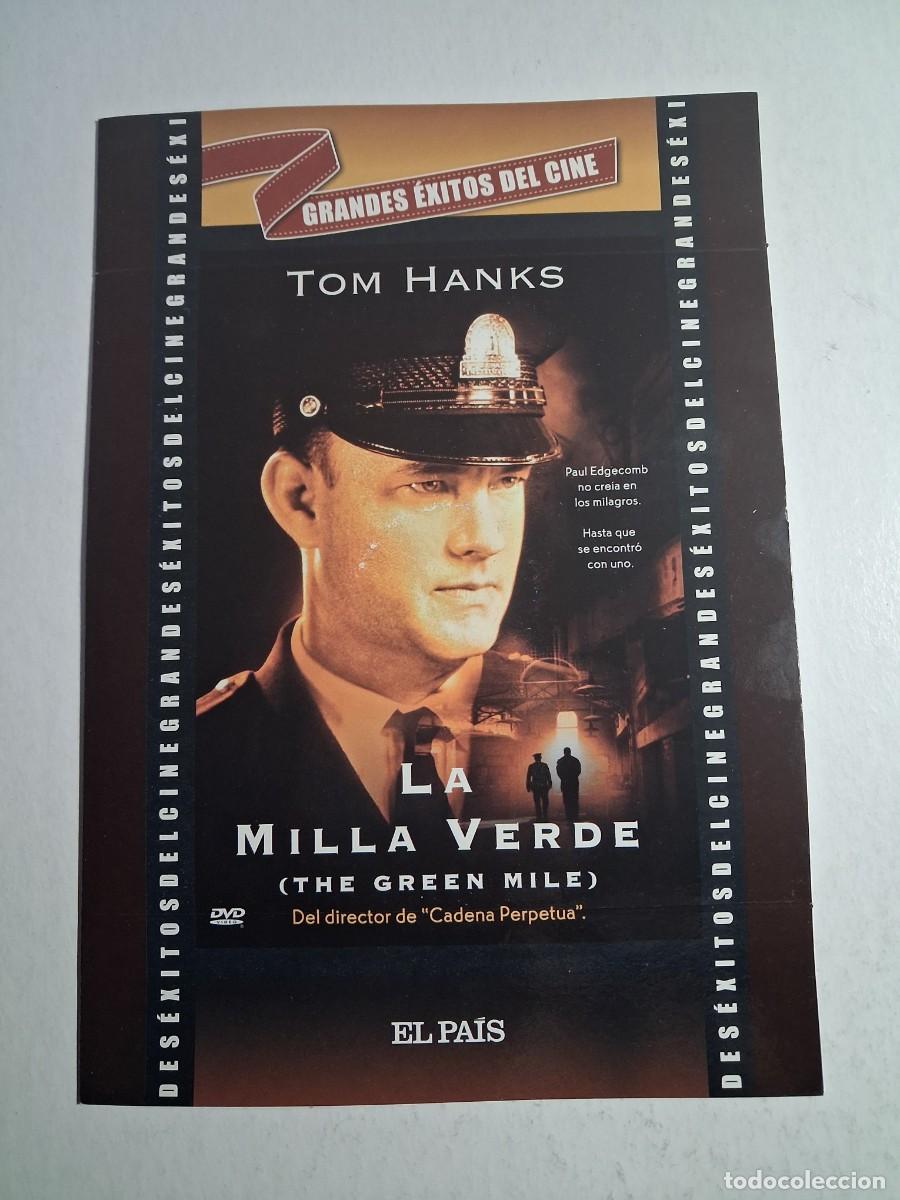 Cine: dvd la milla verde. tom hanks. 181 min caja cart&oacute;n (seminuevo)