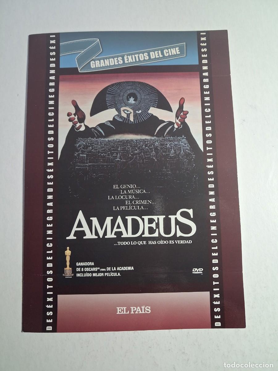 Cine: dvd amadeus. de milos forman. 153 min. caja cart&oacute;n (seminueva)