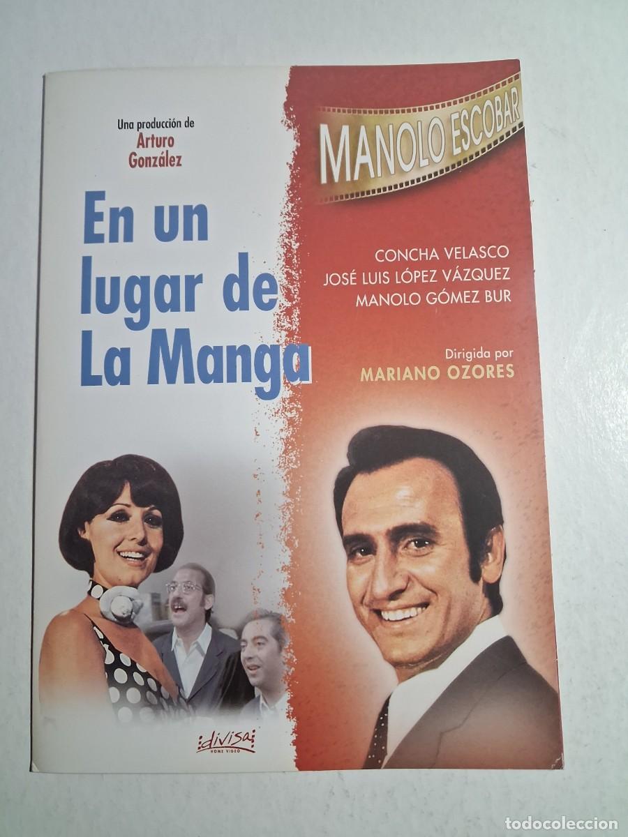 Cine: dvd en un lugar de la manga. manolo escobar. concha velasco 95 min caja cart&oacute;n (seminueva)
