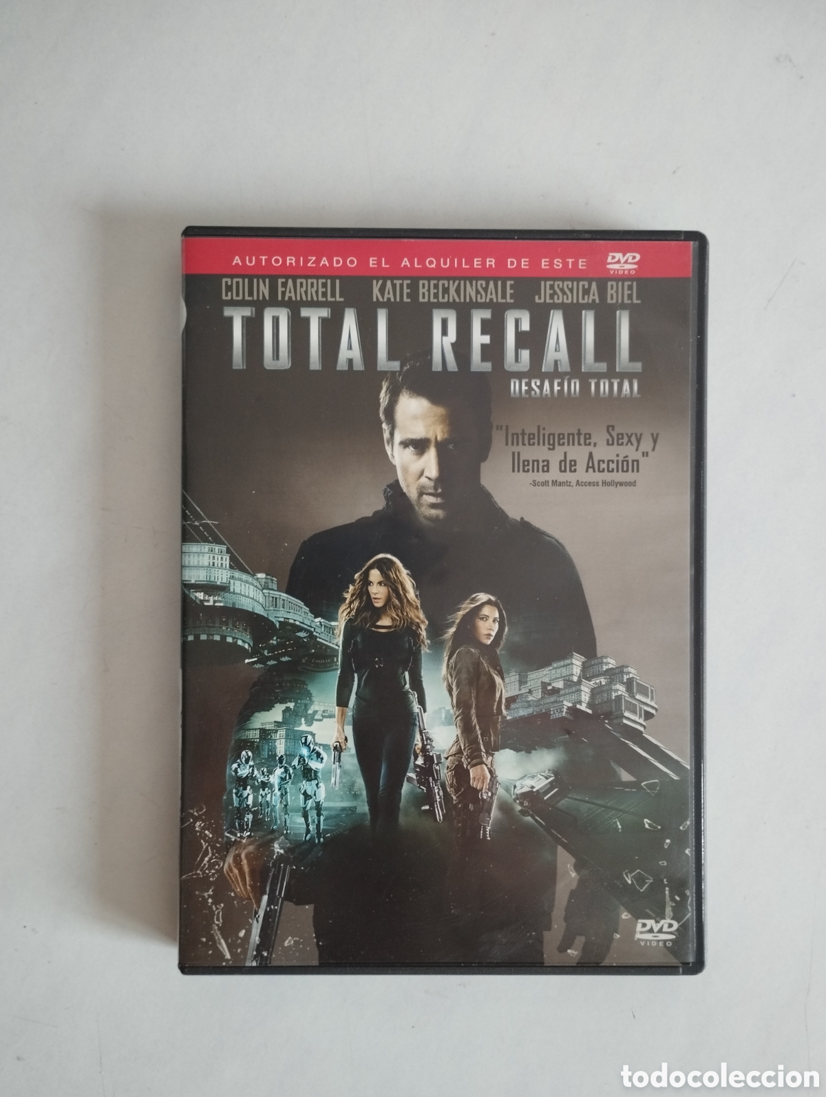 Cine: PEL&Iacute;CULA DVD TOTAL RECALL (DESAF&Iacute;O TOTAL)