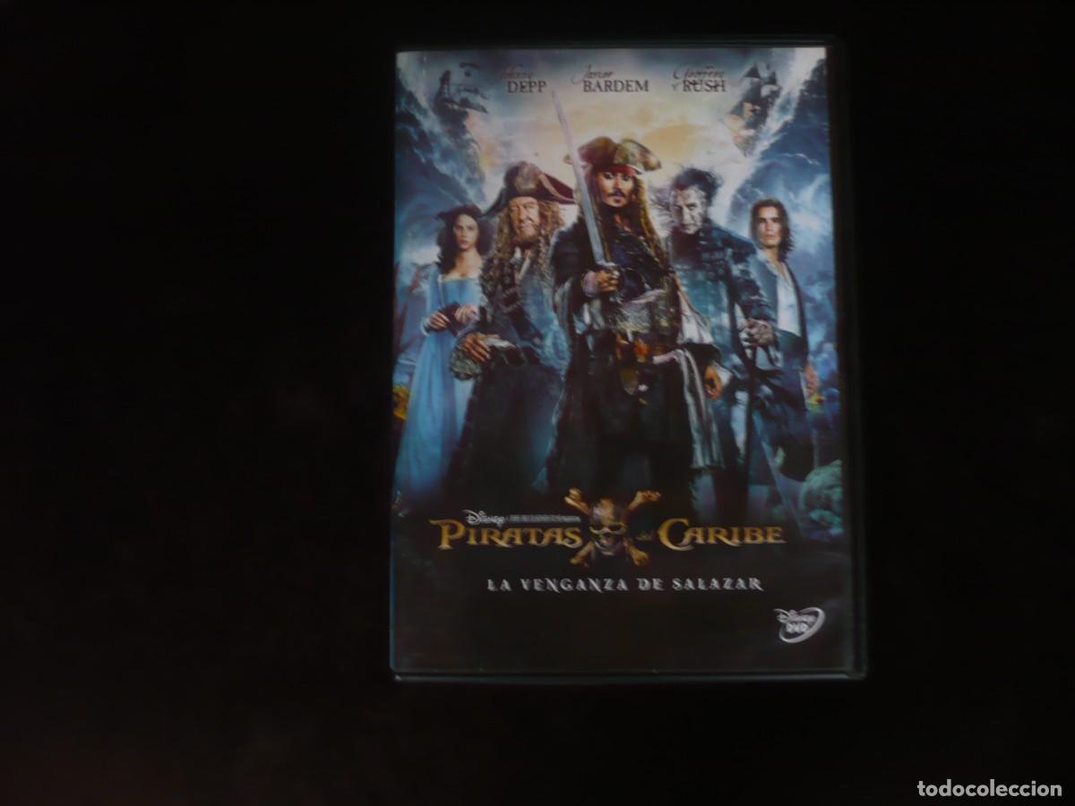 Cine: piratas del caribe - la venganza de salazar - con johnny depp y javier bardem - dvd casi como nuevo