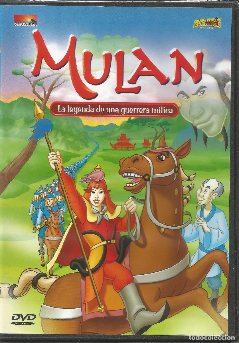 Cine: Mulan. La leyenda de una guerrera m&iacute;tica (1998) - DVD - Burbank Animation Studios - Cine infantil