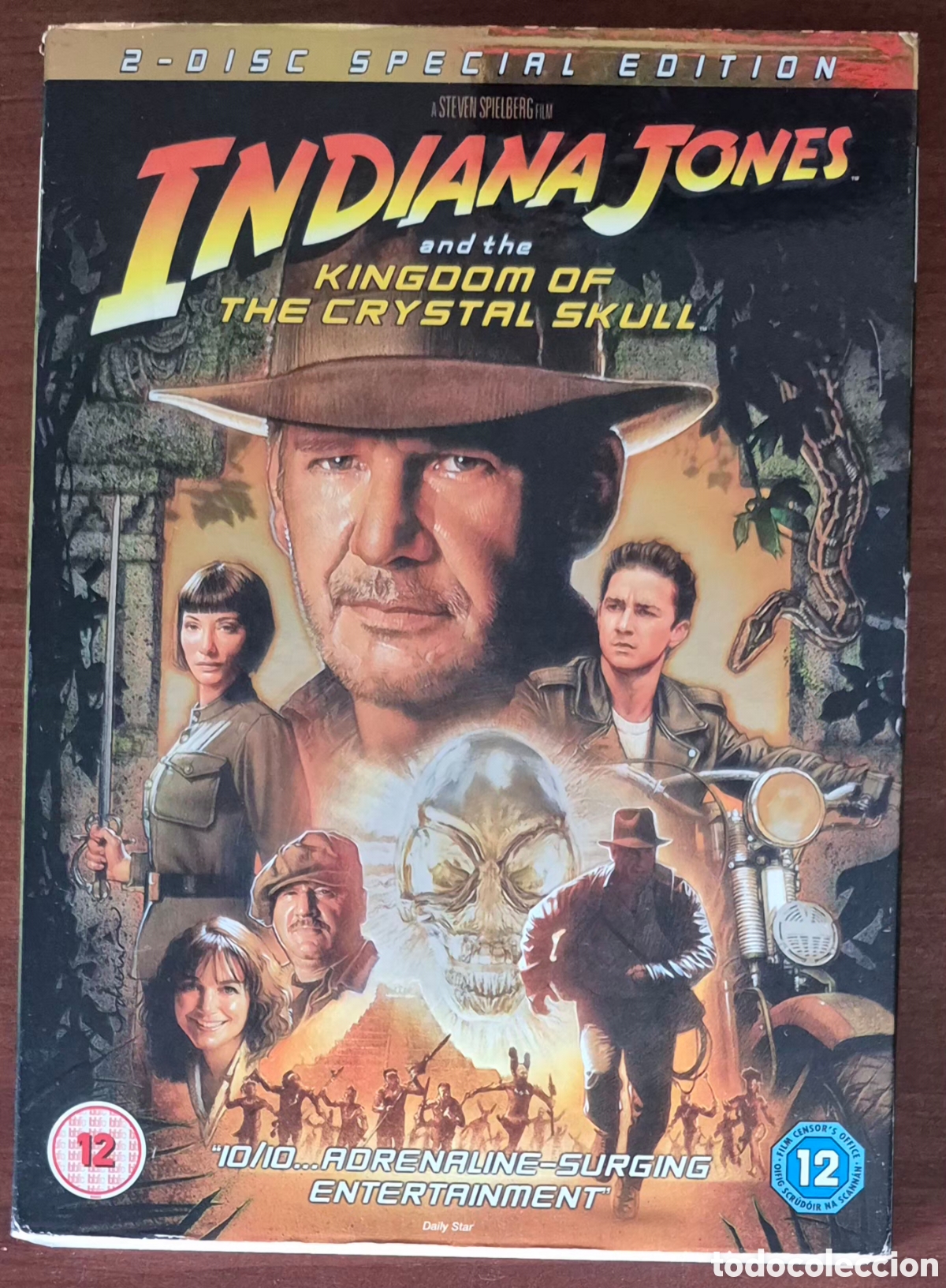 Cine: DVD X 2 DISCOS - INDIANA JONES AND THE KINGDOM OF CRYSTAL SKULL (DIRECCI&Oacute;N: STEVEN SPIELBERG)