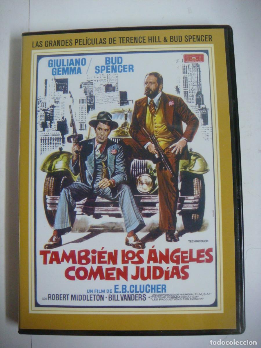 Cine: D.V.D.DE TAMBIEN LOS ANGELES COMEN JUDIAS CON BUD SPENCER-(&)