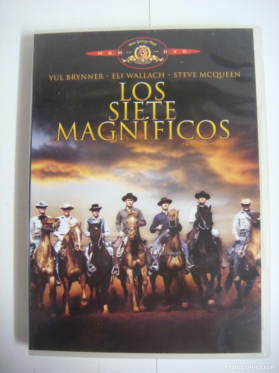 Cine: D.V.D. DE LOS SIETE MAGNIFICOS CON YUL BRYNNER-(&)