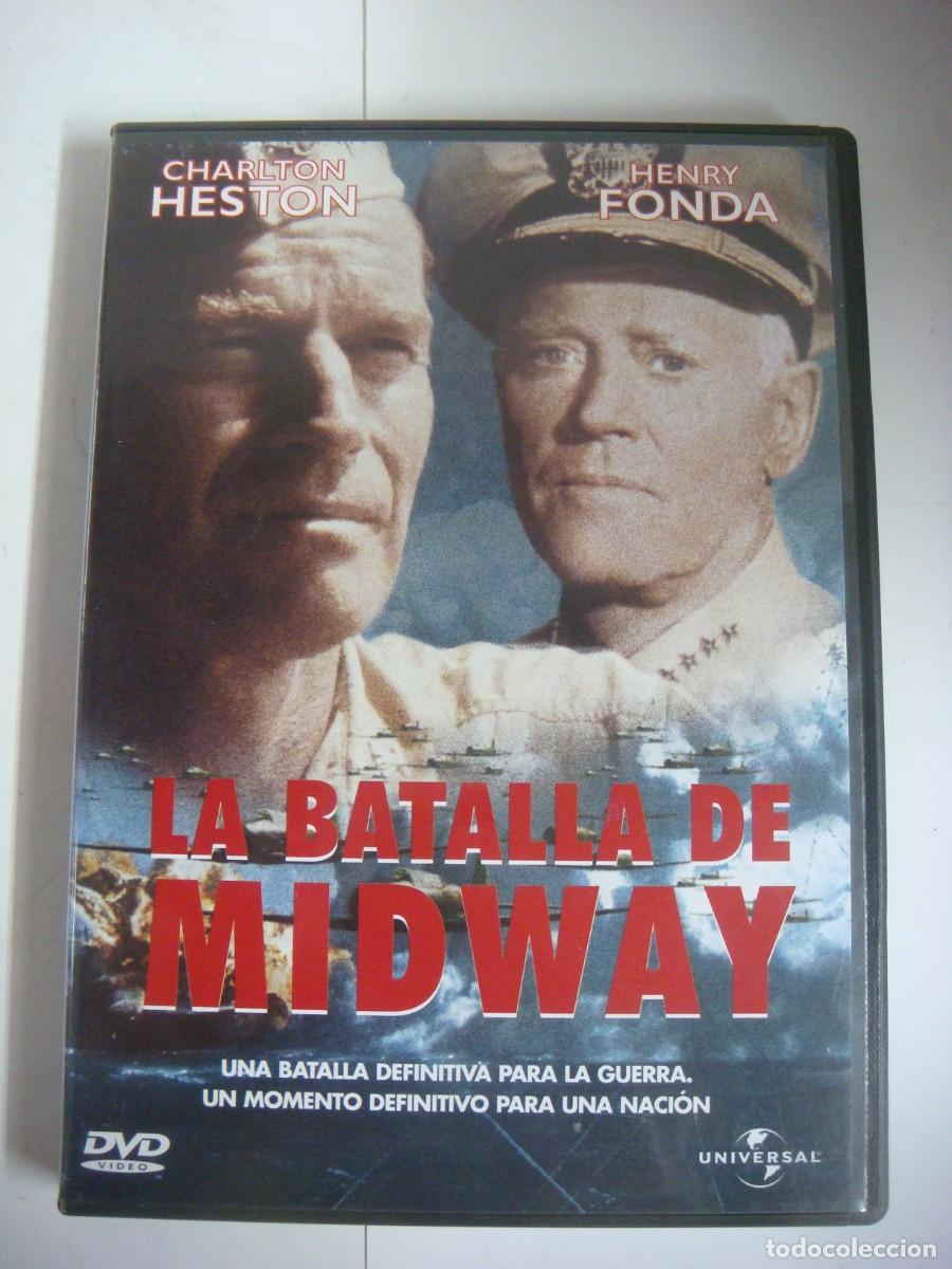 Cine: D.V.D. DE LA BATALLA DE MIDWAY CON CHARLTON HESTON Y HENRY FONDA-(&)