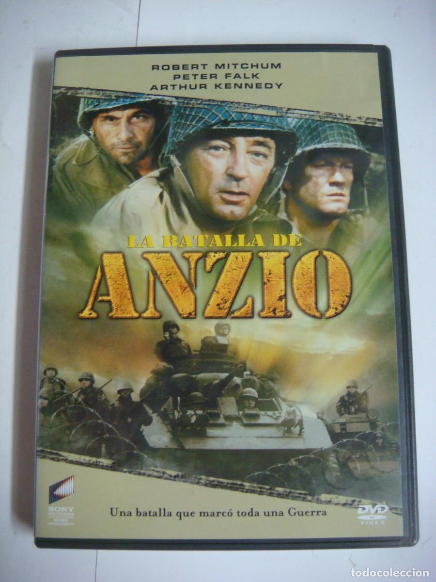 Cine: D.V.D. DE LA BATALLA DE ANZIO CON ROBERT MITCHUM-(&)
