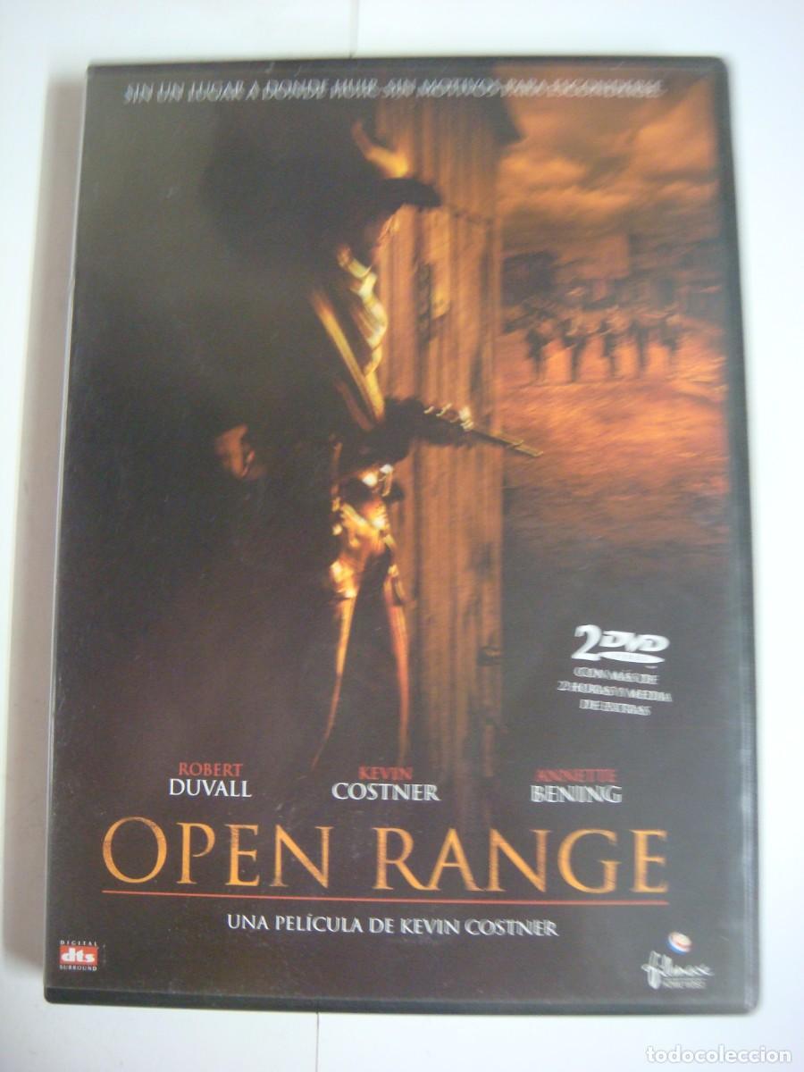 Cine: D.V.D. DE OPEN RANGE 2 DISCOS CON ROBERT DUVAL-(&)
