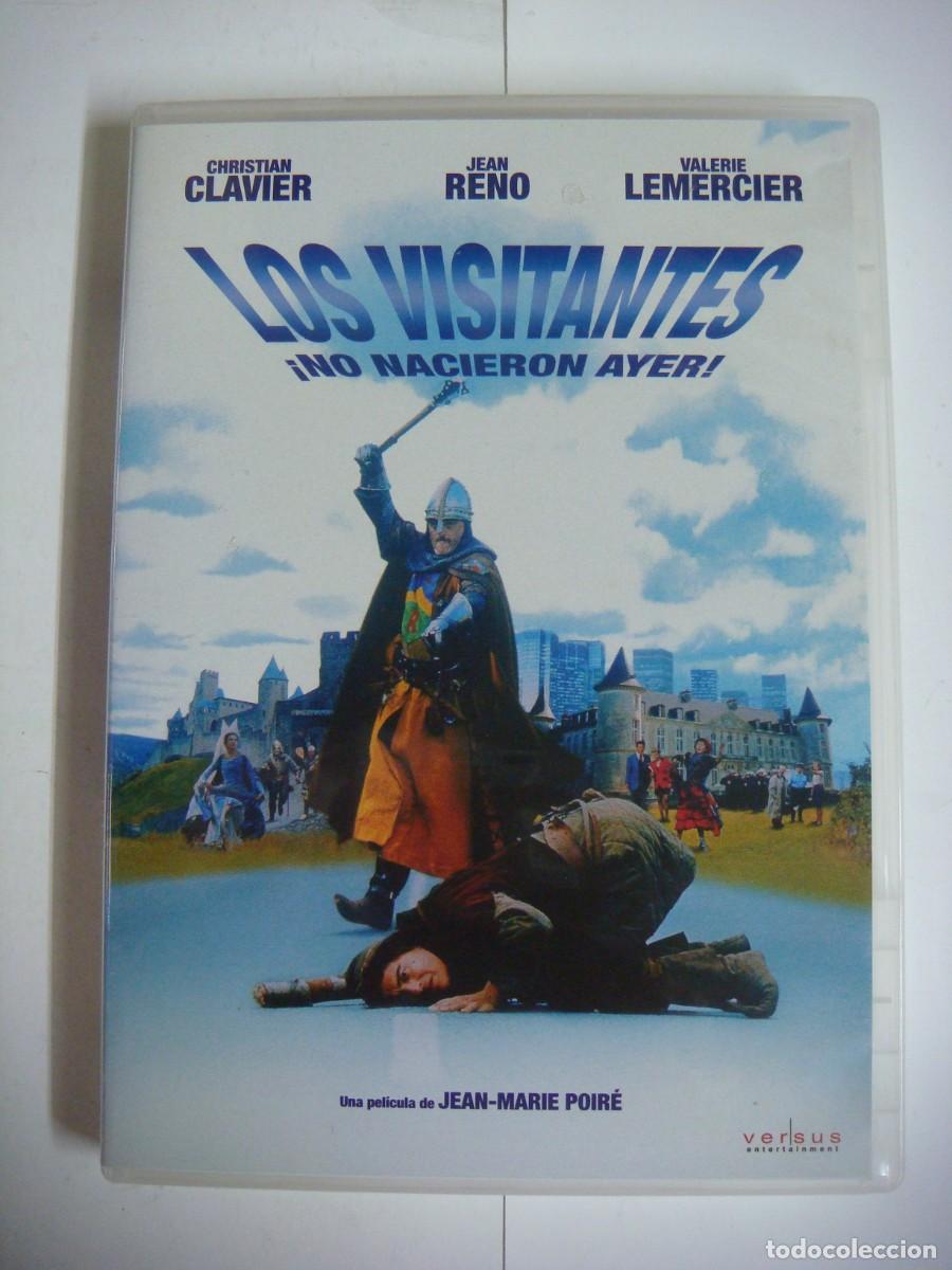Cine: D.V.D. DE LOS VISITANTES CON CHRISTIAN CLAVIER-(&)