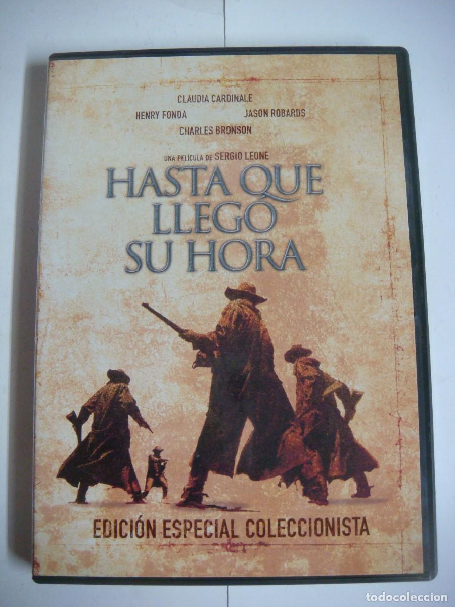 Cine: D.V.D. DE HASTA QUE LLEGO SU HORA CON CLAUDIA CARDINALE EDICION ESPECIAL COLECCIONISTA-(&)