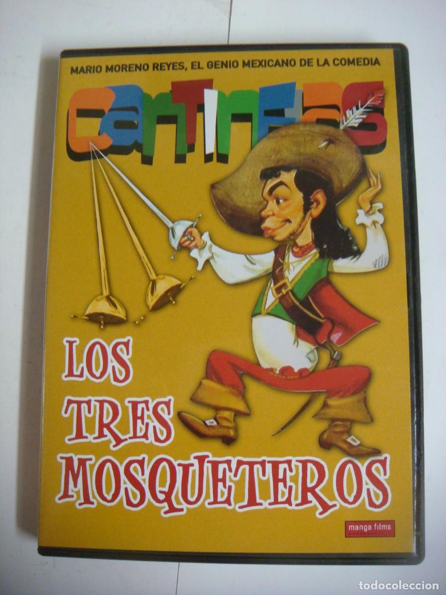 Cine: D.V.D DE LOS TRES MOSQUETEROS CON MARIO MORENO CANTINFLAS-(&)