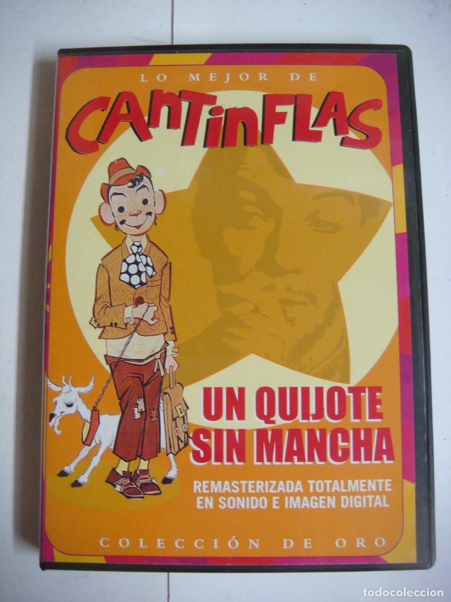 Cine: D.V.D DE UN QUIJOTE SIN MANCHA CON MARIO MORENO CANTINFLAS-(&)
