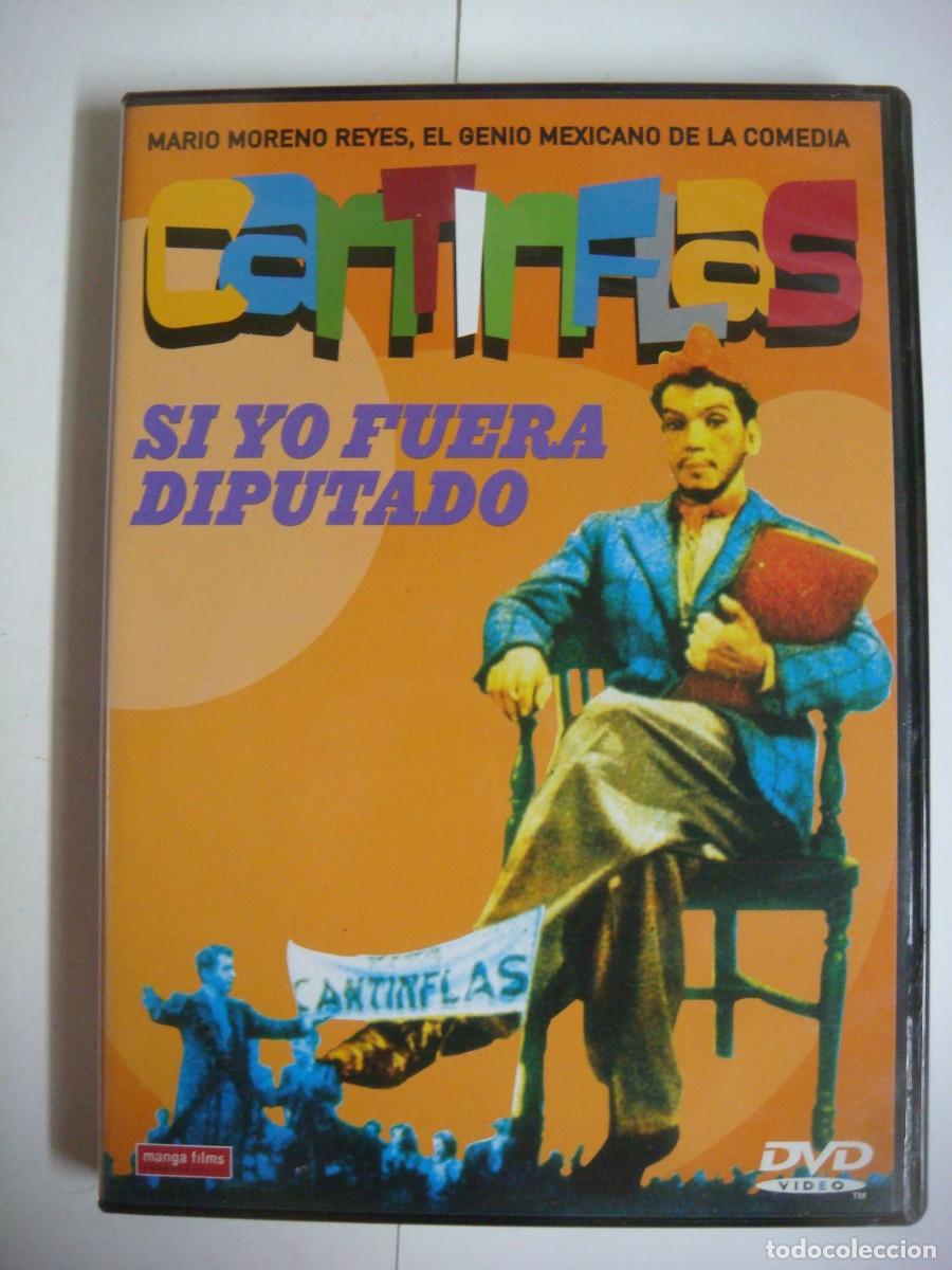 Cine: D.V.D DE SI YO FUERA DIPUTADO CON MARIO MORENO CANTINFLAS-(&)